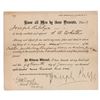 Image 1 : Joseph Pulitzer Document Signed