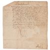 Image 1 : Rene II, Duke of Lorraine Letter Signed