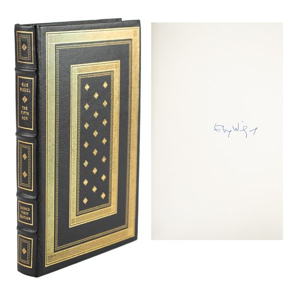 Elie Wiesel Signed Book