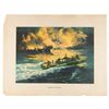Image 1 : World War II 'Barge Busters' Print (1944)