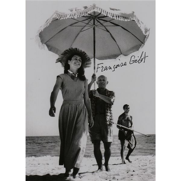 Francoise Gilot Signed Photograph