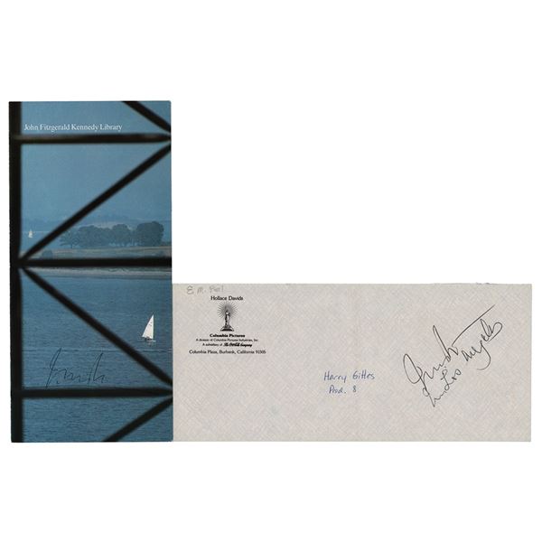 I. M. Pei Signed Brochure