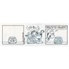 Image 1 : Jim Davis Original Signed and Hand-Drawn Comic Strip: February 18, 2002