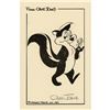 Image 1 : Chuck Jones Signed Print of Pepe Le Pew