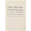 Image 2 : William Gaddis: First Edition of The Recognitions