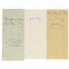 Image 2 : Zane Grey (3) Signed Checks