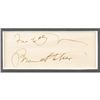 Image 2 : Bram Stoker Signature
