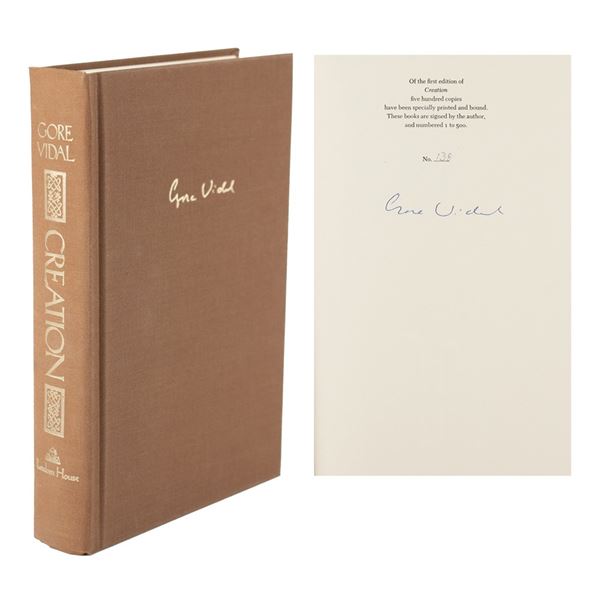 Gore Vidal Signed Book