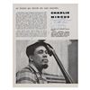 Image 1 : Charles Mingus and Eric Dolphy Signed Program Page