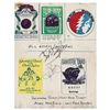 Image 1 : Bob Dylan and Ken Kesey Signed Backstage Pass Sheet