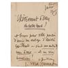 Image 1 : Jules Massenet Autograph Letter Signed