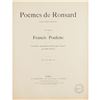 Image 4 : Francis Poulenc Signed Sheet Music Book