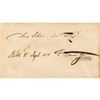 Image 1 : Johann Strauss I Autograph Quote Signed