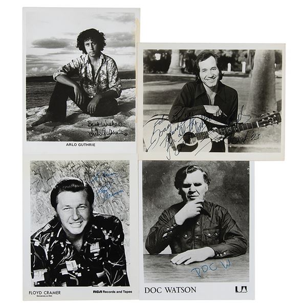 Country and Folk (4) Signed Photographs