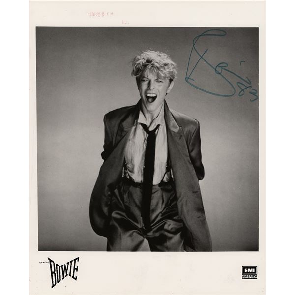 David Bowie Signed Photograph