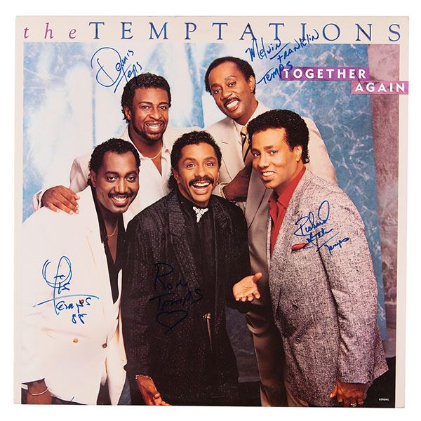 The Temptations Signed Album