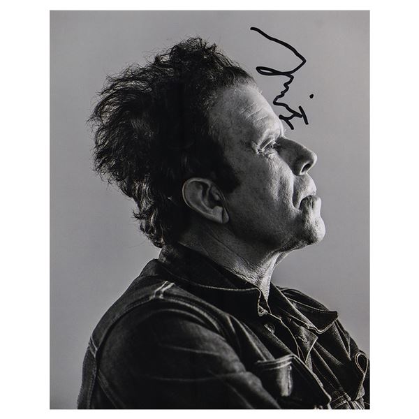 Tom Waits Signed Photograph