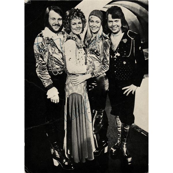 ABBA Signed Photograph