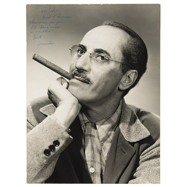 Groucho Marx Signed Photograph