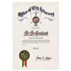 Image 1 : Marilyn Monroe: Bebe Goddard Commendation Certificate
