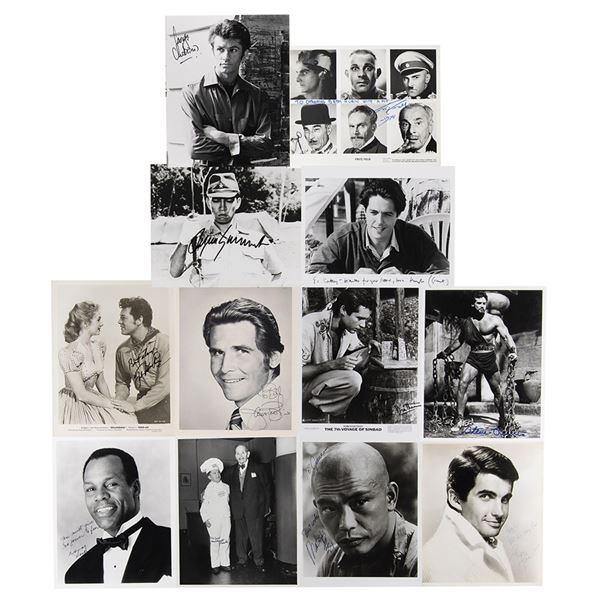 Actors (12) Signed Photographs