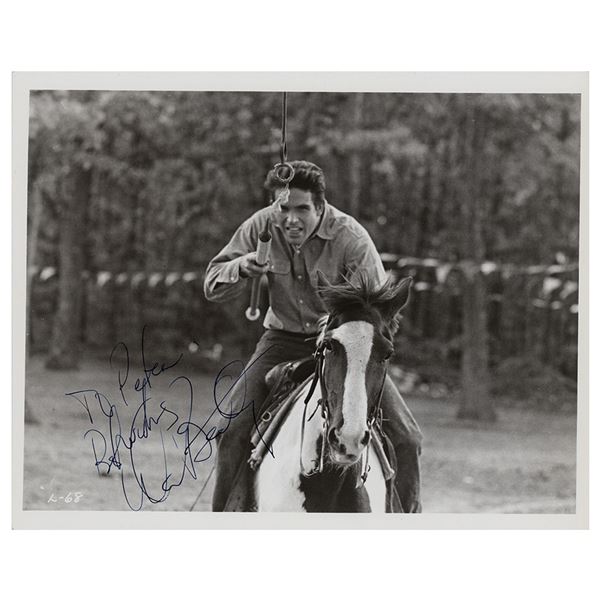 Warren Beatty Signed Photograph