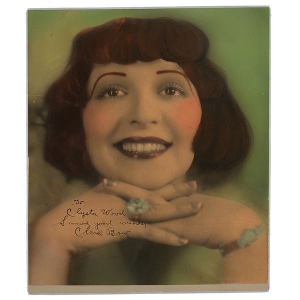 Clara Bow Signed Photograph