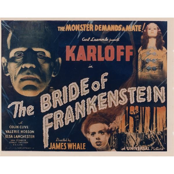 Bride of Frankenstein: Valerie Hobson Signed Photograph