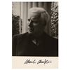 Image 1 : Charlie Chaplin Signed Photograph
