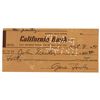 Image 2 : John Decker Signed Check
