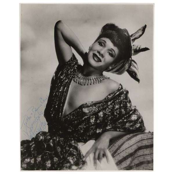 Katherine Dunham Signed Photograph