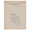 Image 1 : William S. Hart Typed Letter Signed