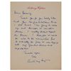 Image 1 : Anthony Hopkins Autograph Letter Signed