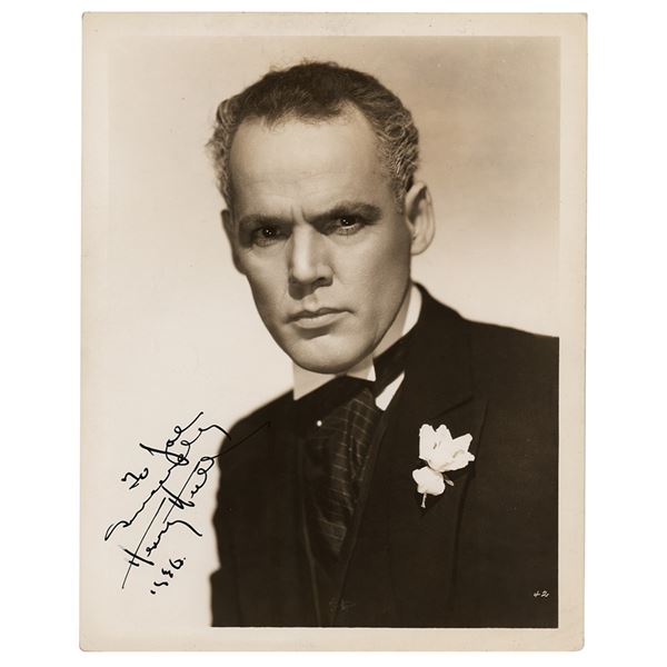 Henry Hull Signed Photograph