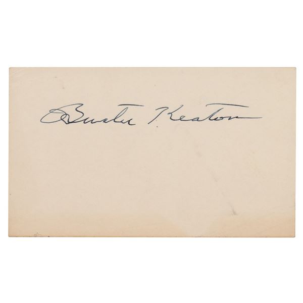 Buster Keaton Signature