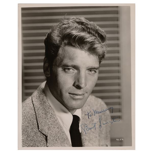 Burt Lancaster Signed Photograph