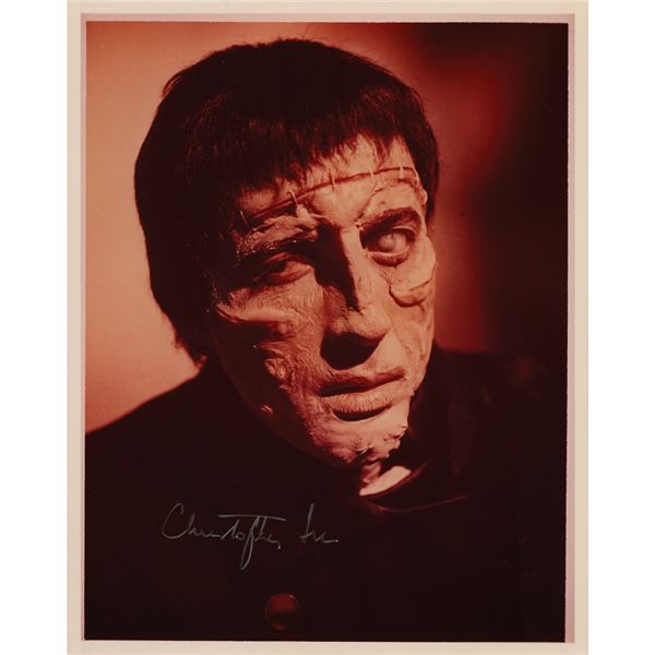 Christopher Lee Signed Photograph