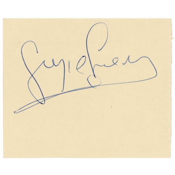 Sergio Leone Signature
