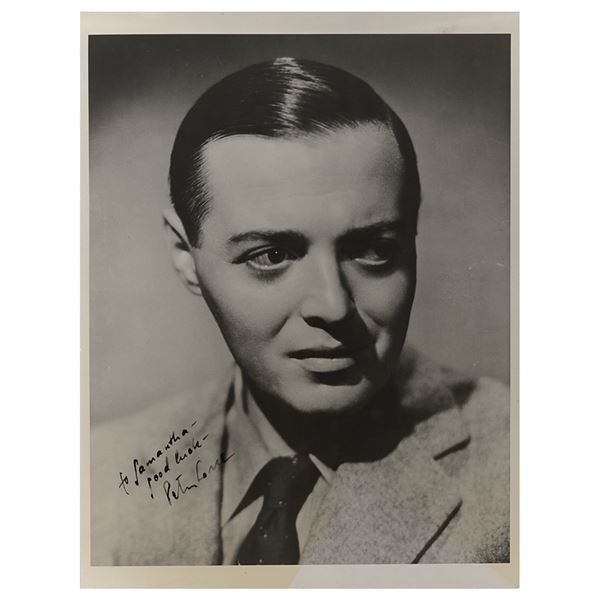 Peter Lorre Signed Photograph