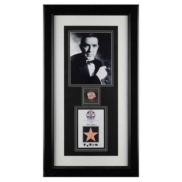 Bela Lugosi Original Hollywood Walk of Fame Terrazzo Fragment