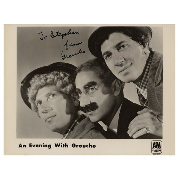 Groucho Marx Signed Photograph