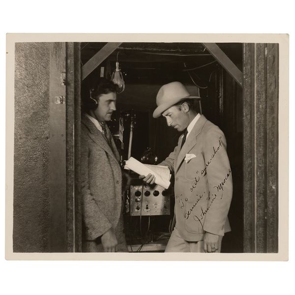 John J. Mescall Signed Photograph