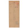 Image 1 : Heather O'Rourke Signed Handwritten School Quiz