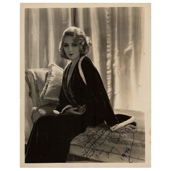 Mary Pickford Signed Photograph