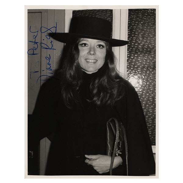 Diana Rigg Signed Photograph