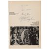 Image 1 : Elizabeth Taylor and Richard Burton Signed Book Page