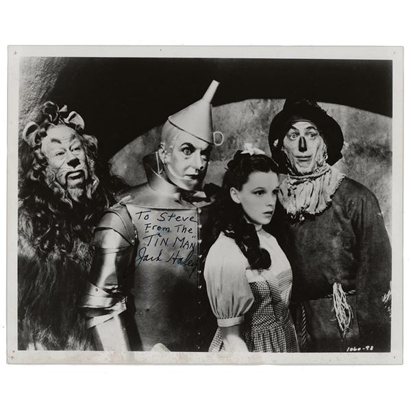 Wizard of Oz: Jack Haley Signed Photograph