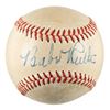 Image 1 : Babe Ruth Signed Baseball