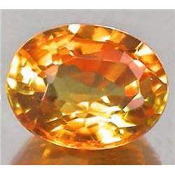 .89ct RARE AAA Charming Orange Sapphire Oval VVS RETAIL $1250 (GEM-4569)