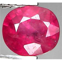 1.33ct RARE Top AAA Mozambique Pink Red Ruby VVS RETAIL $1200 (GEM-7988)